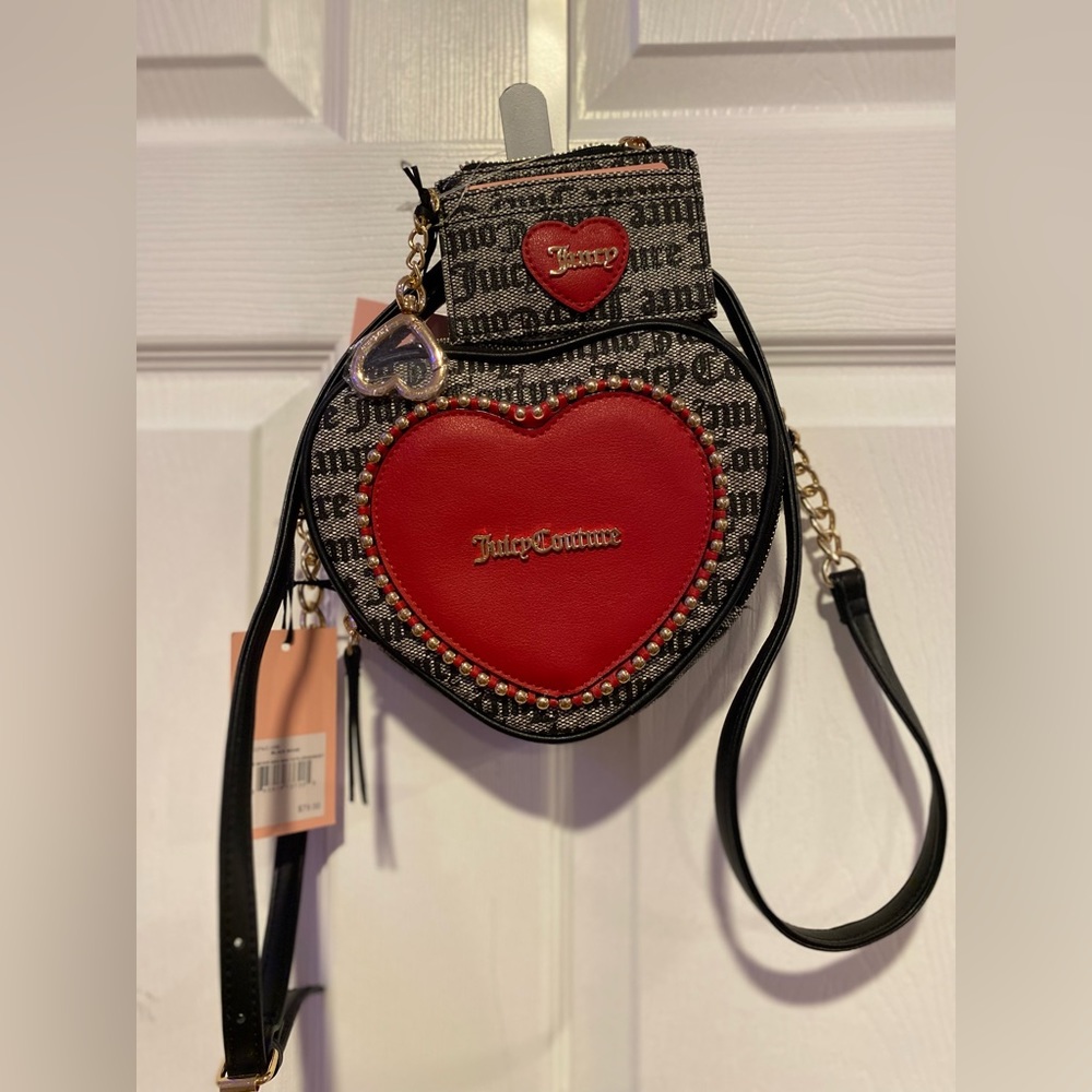 BNWT Juicy Couture Love Never Dies Mini Crossbody and Wallet Set